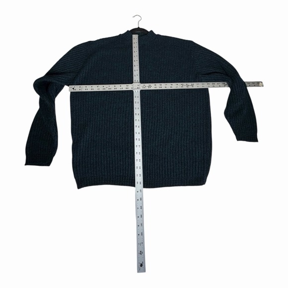 Vintage Forum Sportswear Acrylic Sweater Men L Lycra Blend Crewneck Pullover 90s - Picture 4 of 6